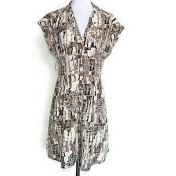 Nanette Lenore snake print 100%silk dress - Picture 1 of 8